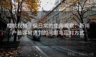 樱桃视频｜偏日常的使用观察：新用户最容易遇到的问题与应对方式