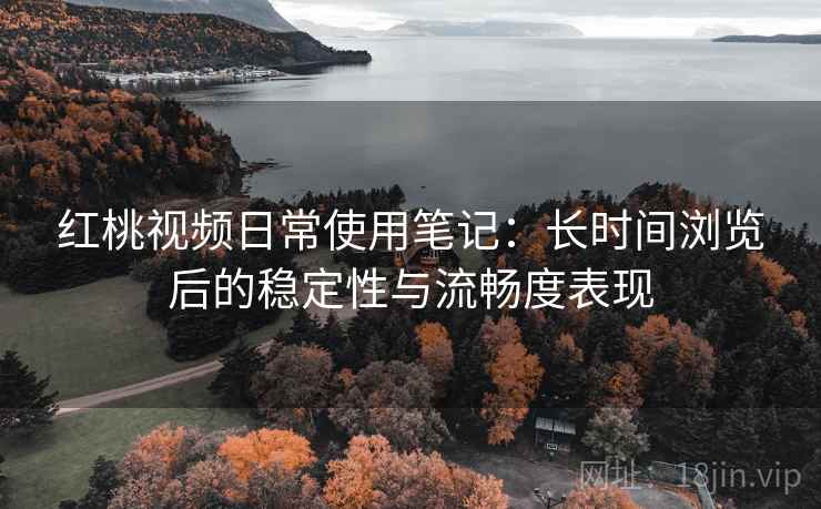 红桃视频日常使用笔记：长时间浏览后的稳定性与流畅度表现