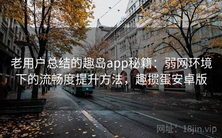 老用户总结的趣岛app秘籍：弱网环境下的流畅度提升方法，趣掼蛋安卓版