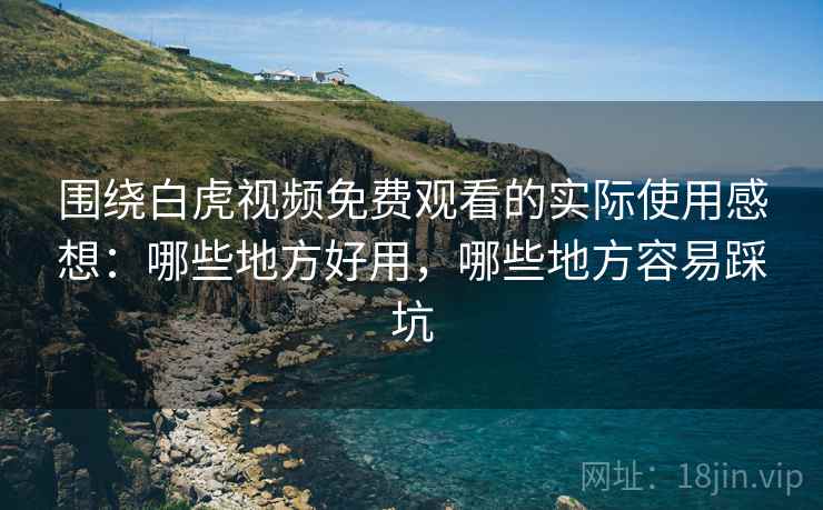 围绕白虎视频免费观看的实际使用感想：哪些地方好用，哪些地方容易踩坑